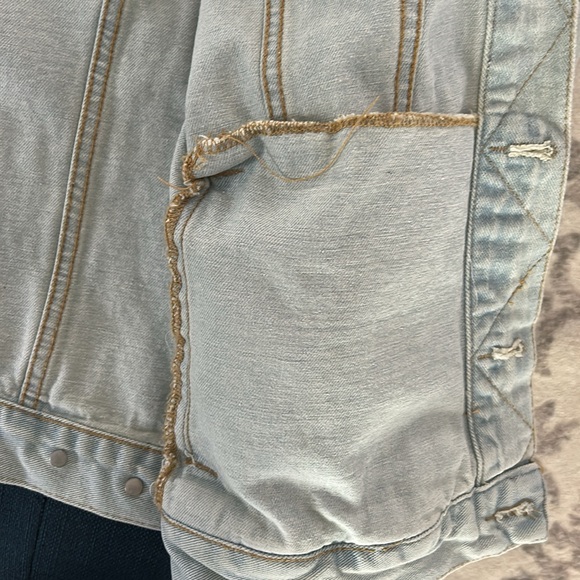 PACSUN light wash denim jacket - Picture 7 of 10